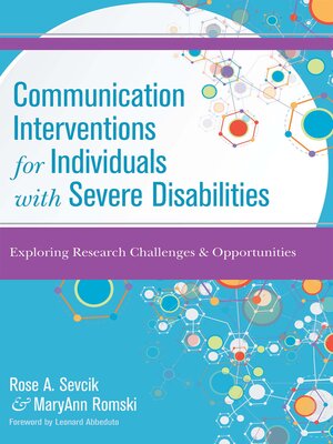 cover image of Communication Interventions for Individuals with Severe Disabilities